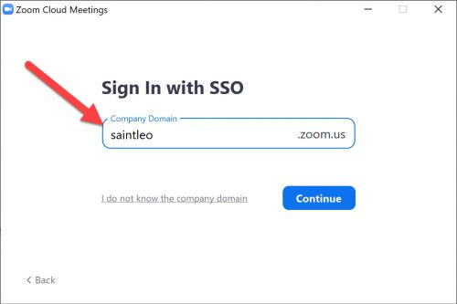 Zoom App - SIgn In with SSO Part 2